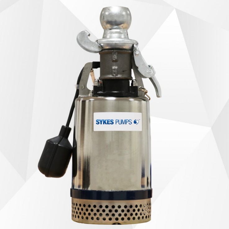 P501 submersible drainer Sykes Pumps extend submersible drainage range
