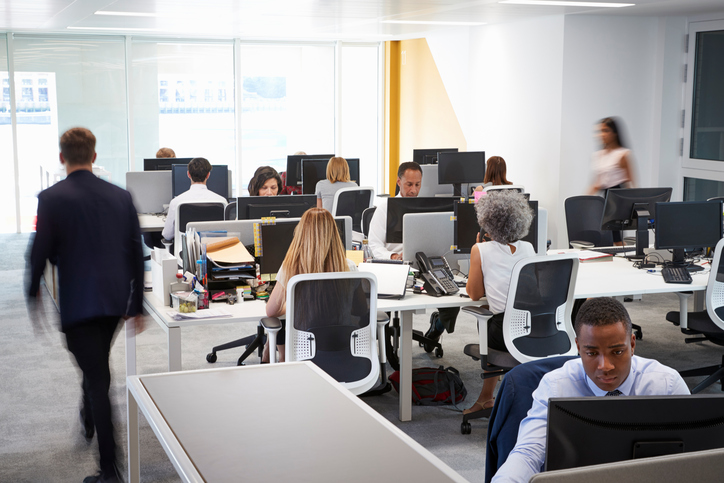Clyde bank office Case Study: Four-storey office provided with emergency air conditioning hire