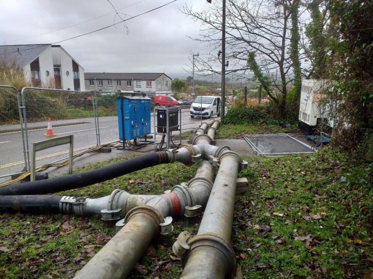 Carbis Bay 2 Sewer renovation prompts Sykes Pumps to assist South West Water