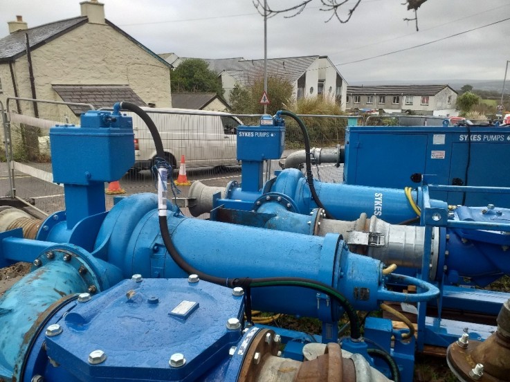 Carbis Bay Sewer renovation prompts Sykes Pumps to assist South West Water