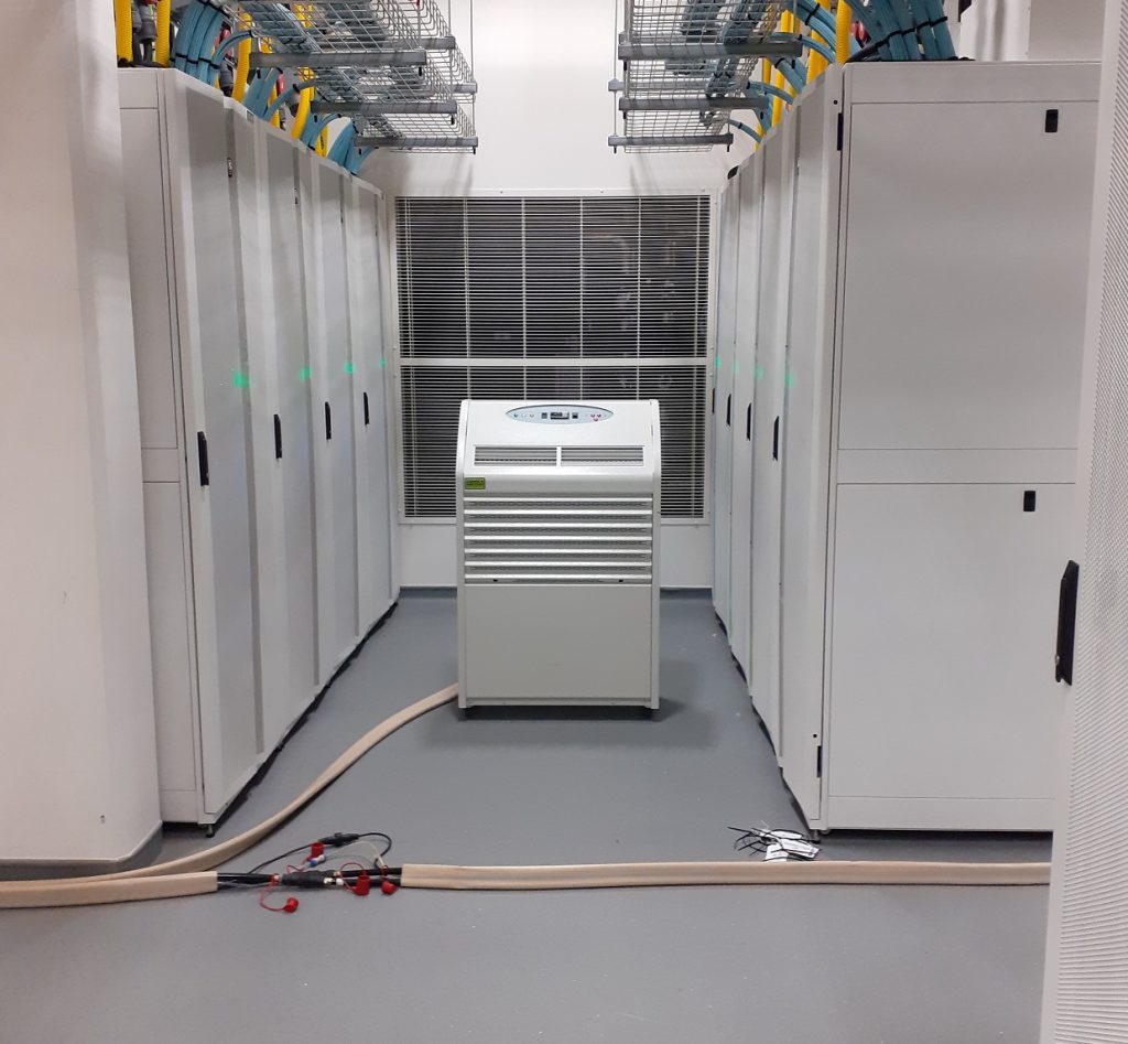 Andrews Air Conditioning Hire provides emergency cooling for hardware company