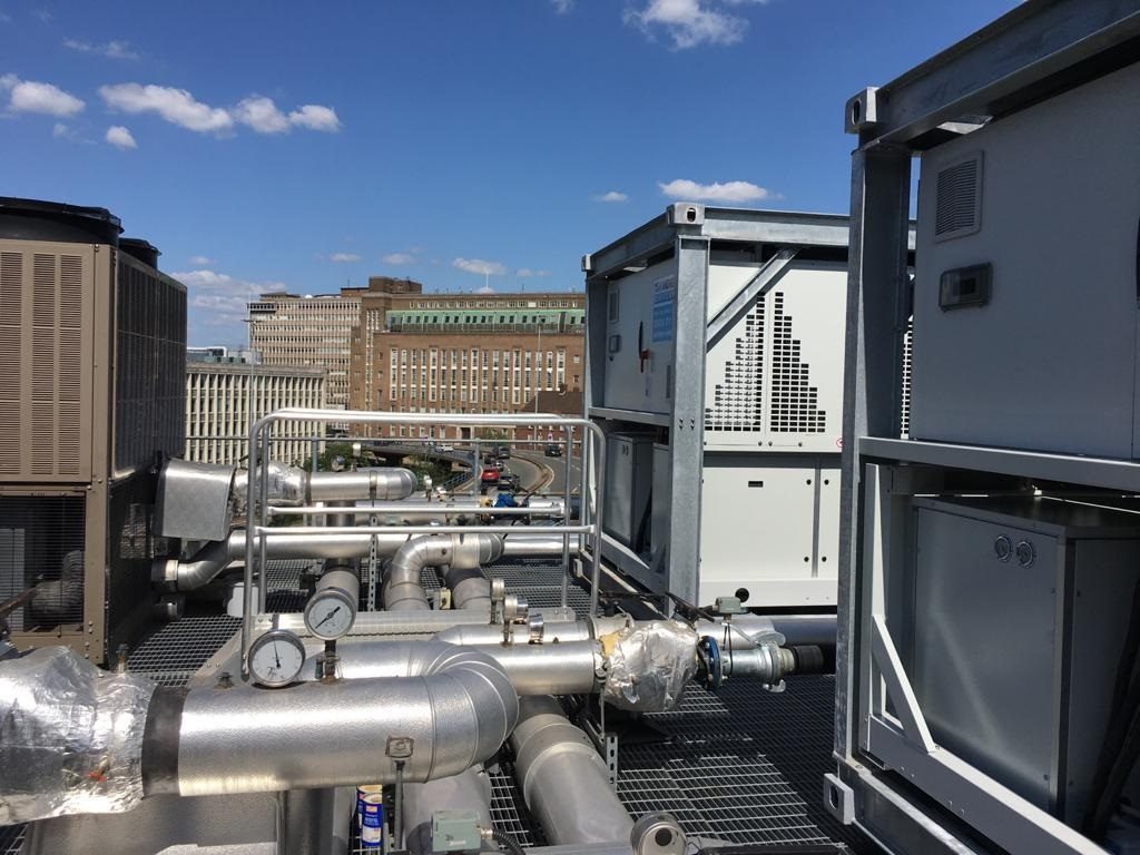 Case study: Andrews scales dizzy heights with hospital chiller hire