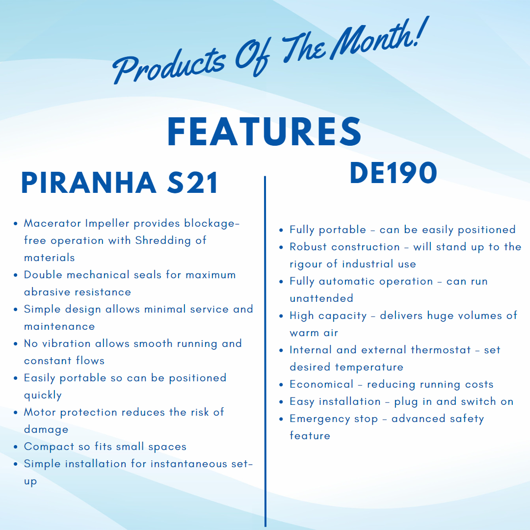 DE190 and Piranha S21