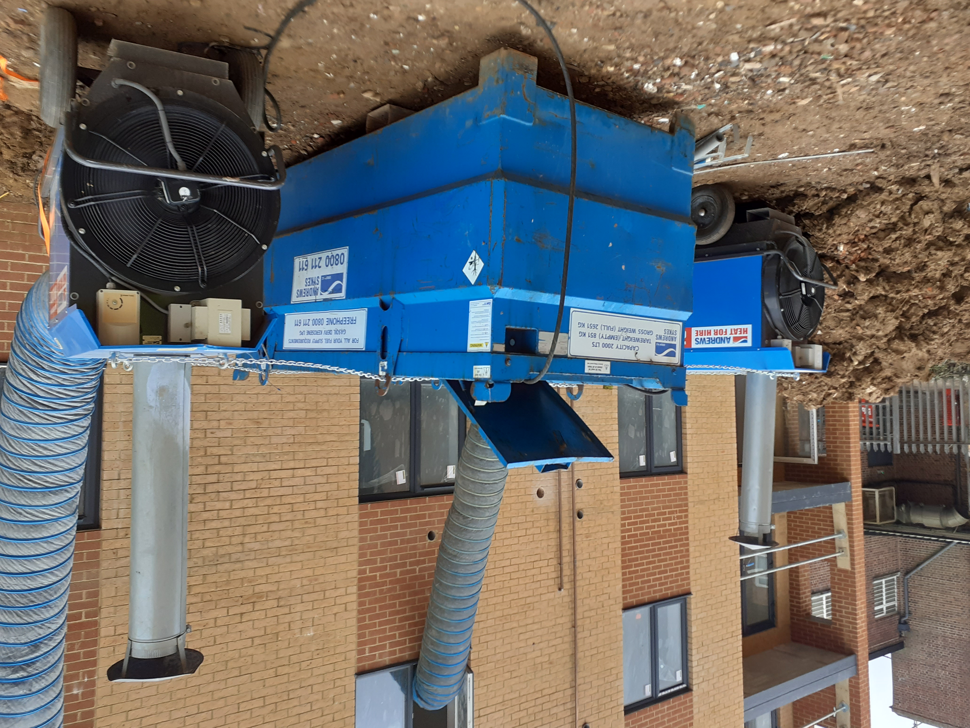 industrial heater hire