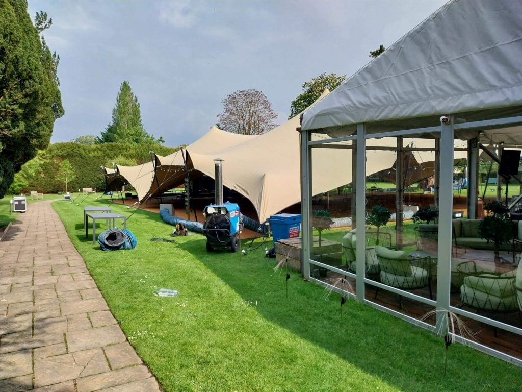 Event heating solutions
