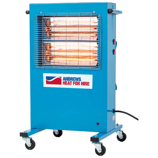 Thermoquartz 3kW 240V portable electric heater
