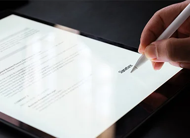 Reduced Paper Use