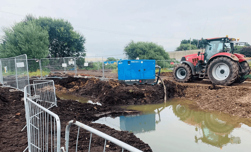 Water pump hire