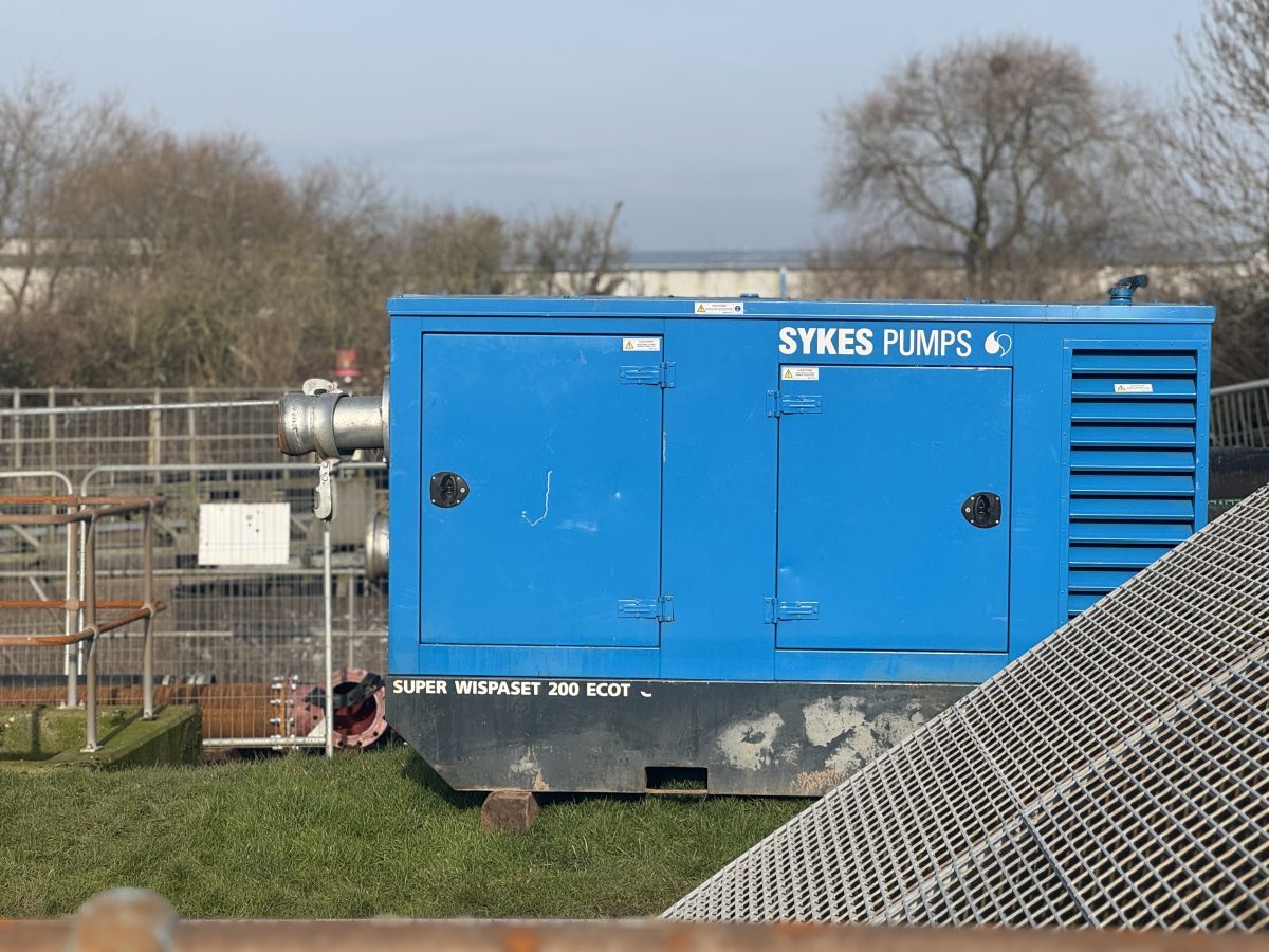 Case Study: Overpumping Solution from Sykes Pumps on Major Sewage Treatment Works