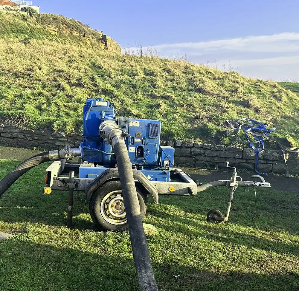 A close-up view of a Rapid Response pump