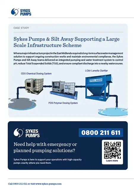 Second Page - Water Treatment and Dewatering Solution for a Major Infrastructure Project in the East Midlands