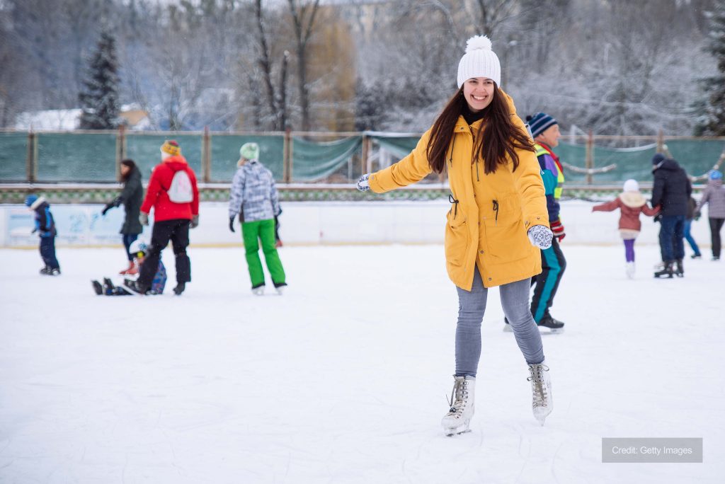 Plymouth city centre ice rink