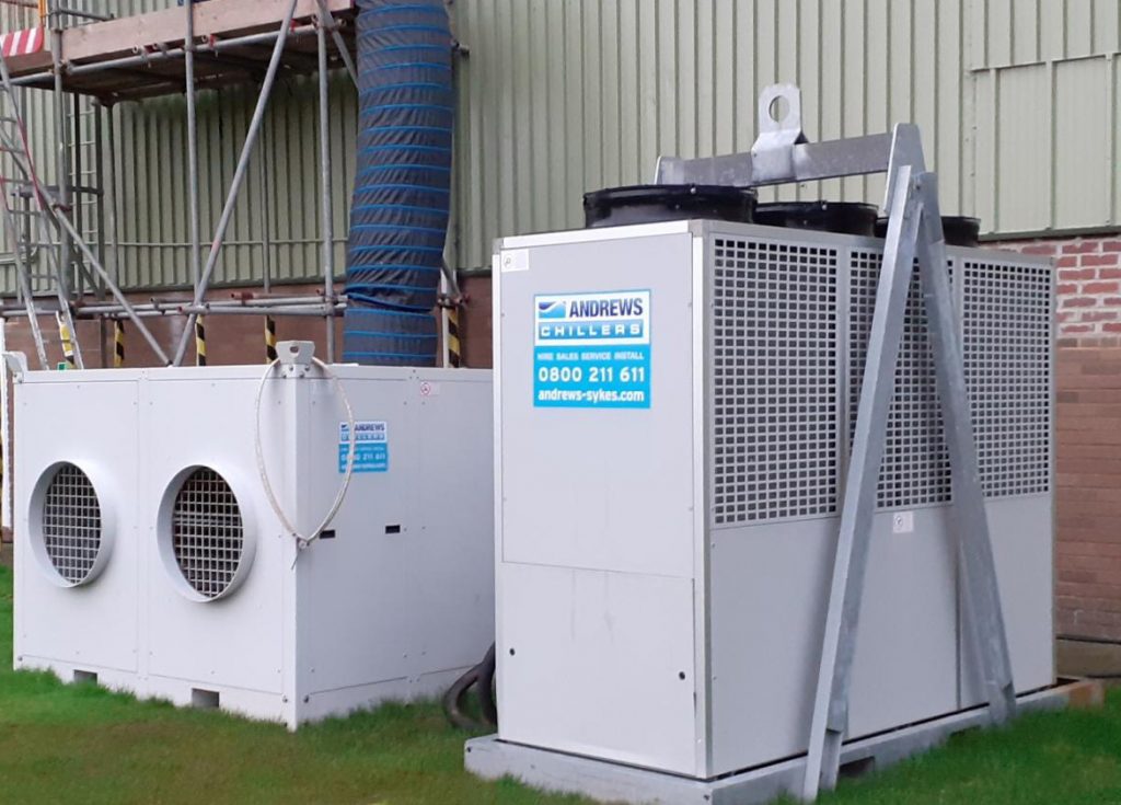 Leisure facility reopens on time thanks to swift chiller hire