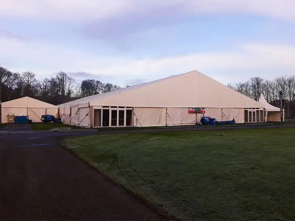 Andrews provides heating for major agricultural show in Scotland