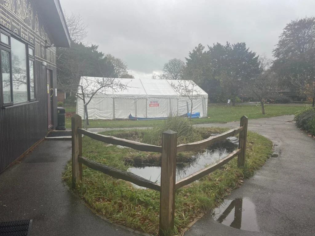 Heater hire provides fresh air and heating to Kent school's temporary structures