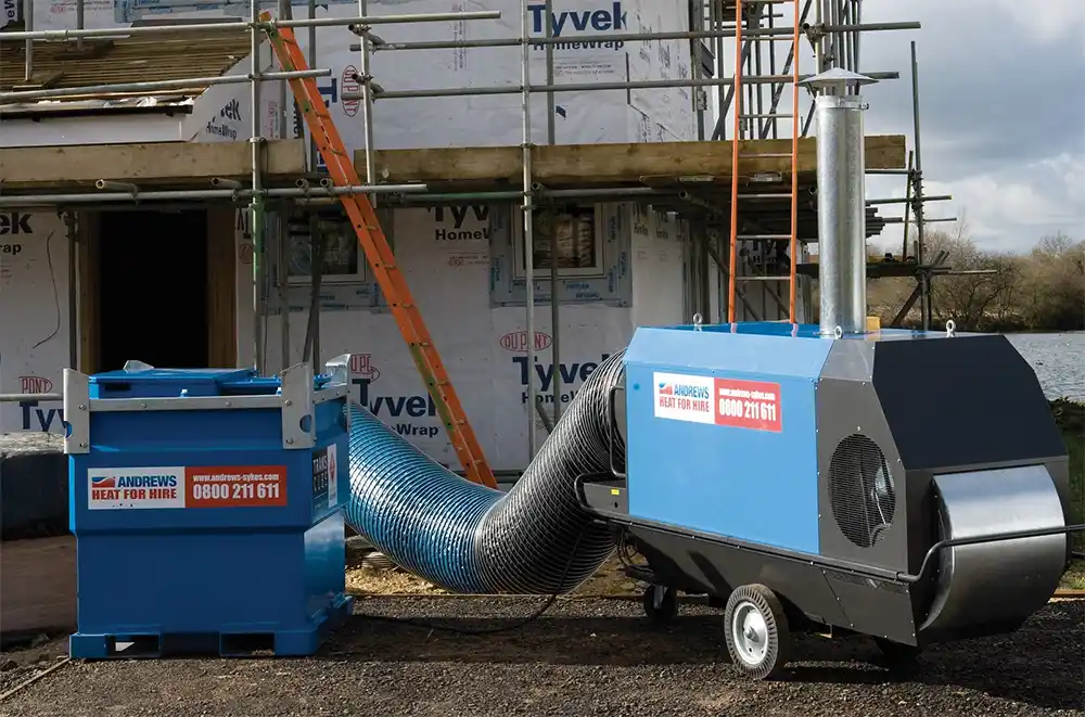 Integrated heater and dryer arrangement helps client overcome water ingress issue