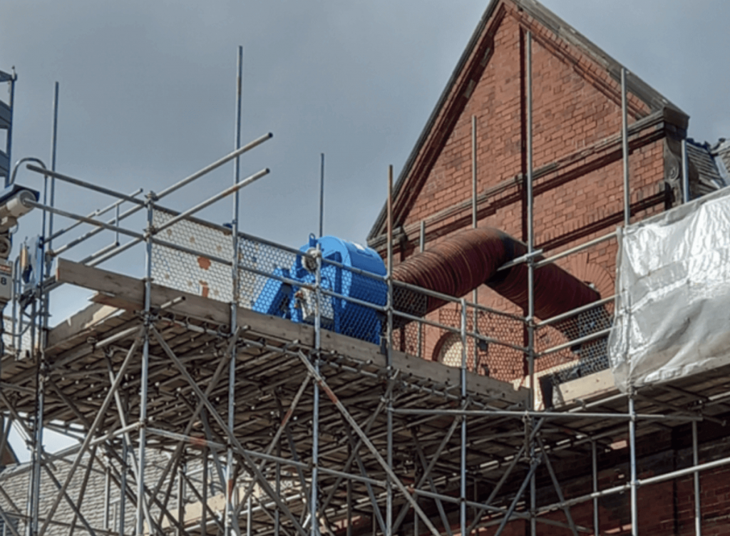 Temporary ventilation hire 