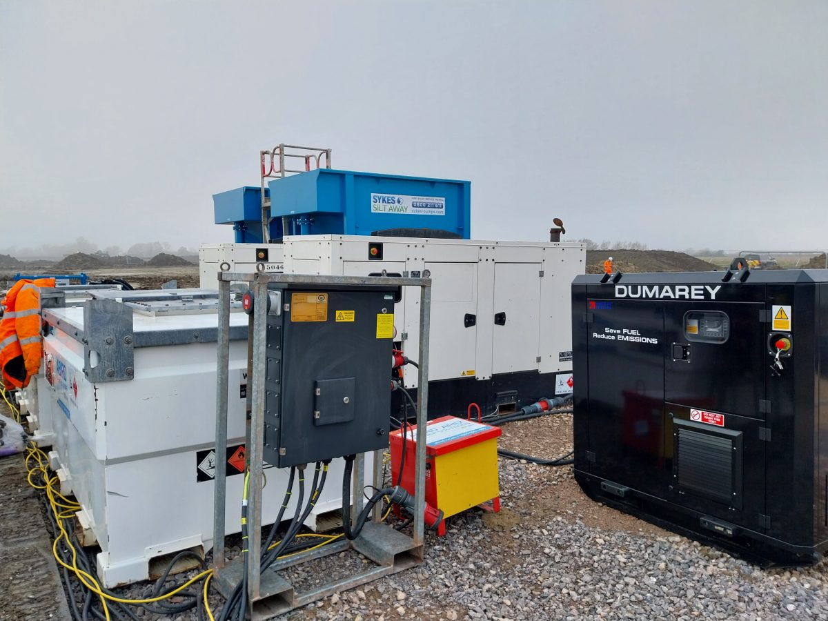 Sykes Pumps Assists in Dewatering Operations for New South East Reservoir Construction