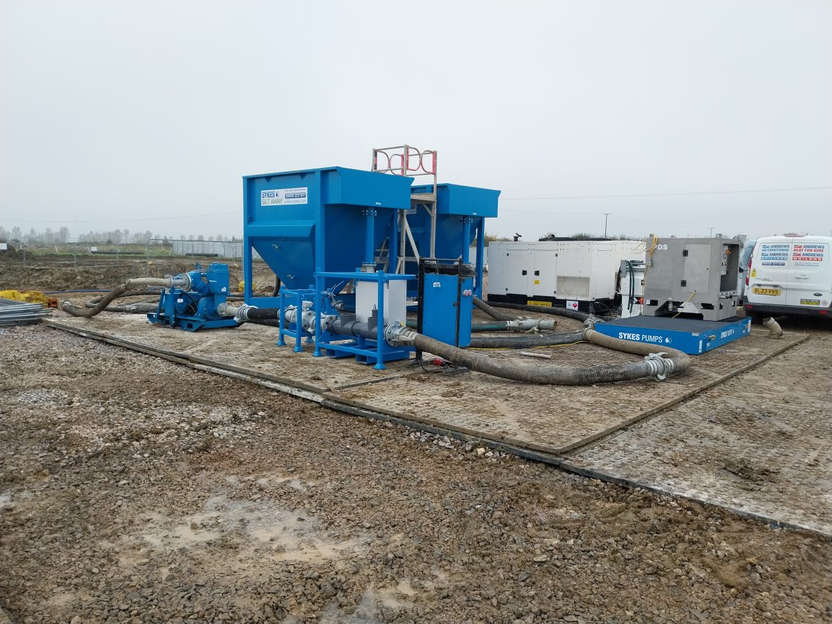 Sykes Pumps Assists in Dewatering Operations for New South East Reservoir Construction