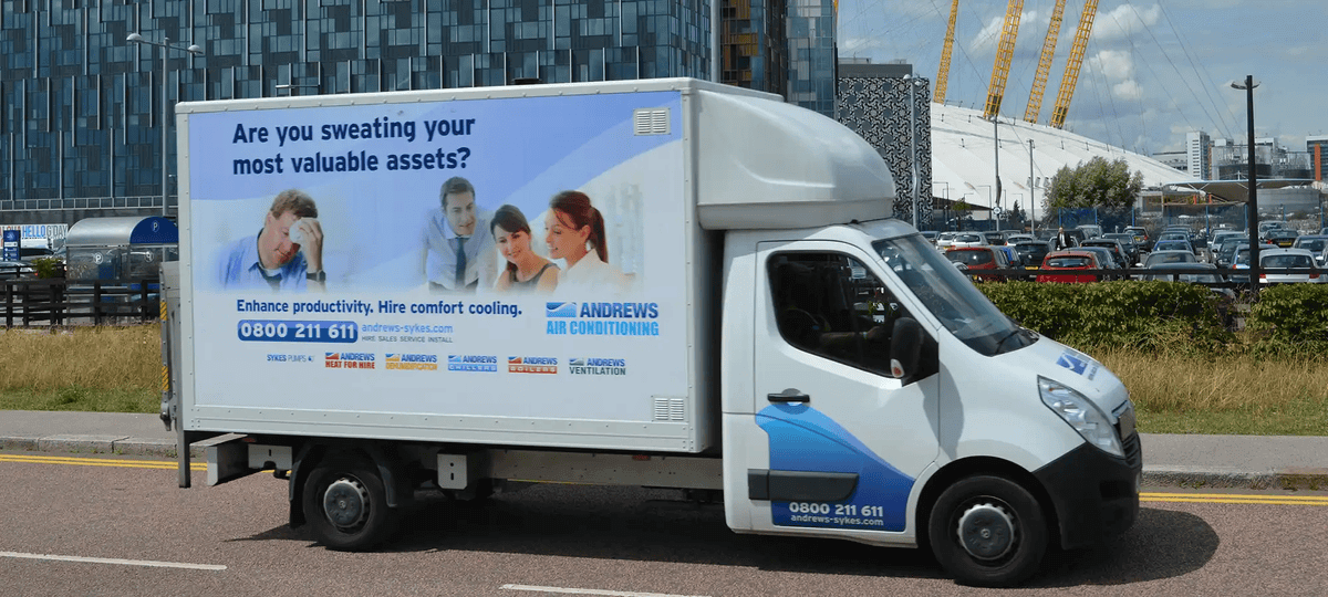 Emergency portable air conditioner in hotel